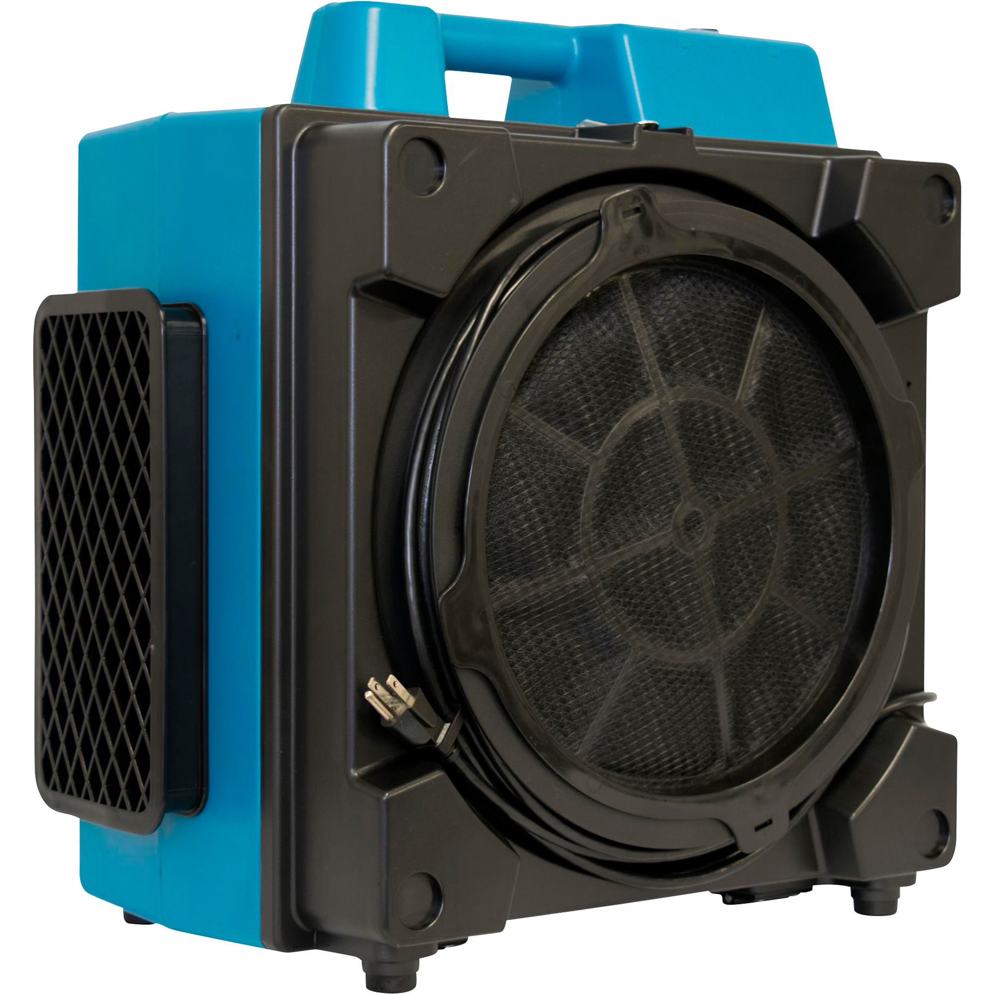 XPOWER Air Scrubber with 4-Stage HEPA Filtration, Xactimate Code WTRNAFAN, 600 CFM, 1/2 HP, Model# X-3580